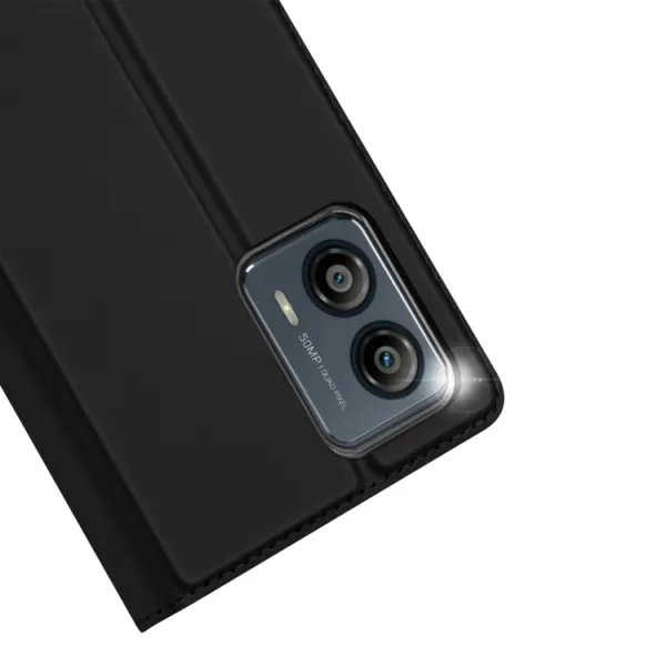 DUX Peňaženkový kryt Motorola Moto G53 5G čierny