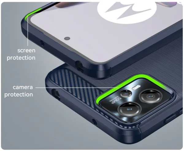 FLEXI TPU Kryt pre Motorola Moto G13 / G23 modrý