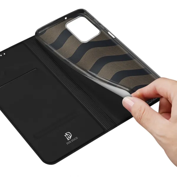 DUX Peňaženkový kryt Motorola Moto G53 5G čierny