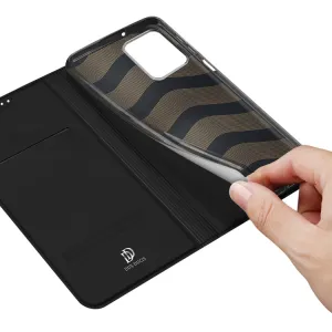 DUX Peňaženkový kryt Motorola Moto G53 5G čierny