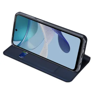 DUX Peňaženkový kryt Motorola Moto G53 5G modrý