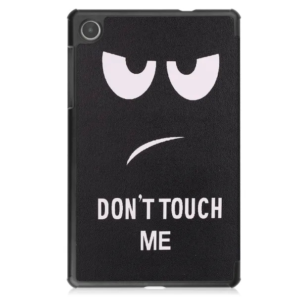 ART Zaklápací obal Lenovo Tab M8 4. generácia (4th gen) DON´T TOUCH MY PHONE
