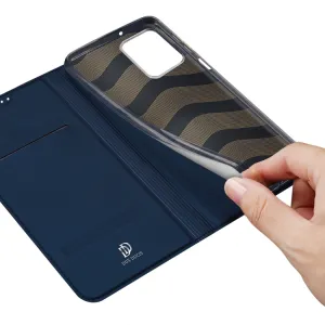 DUX Peňaženkový kryt Motorola Moto G53 5G modrý