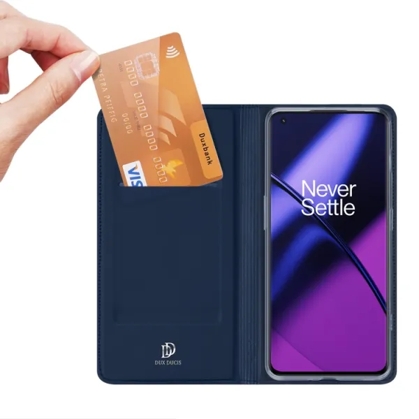 DUX Peňaženkový kryt OnePlus 11 5G modrý