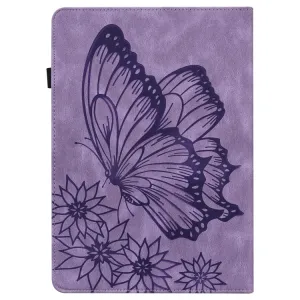 ART BUTTERFLY Zaklápacie puzdro Amazon Kindle Paperwhite 4 / 3 / 2 / 1 fialové