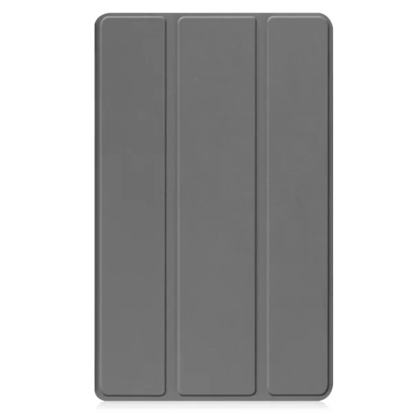 LEATHER Zaklápací obal pre Lenovo Tab M8 4. generácia (4th gen) šedý