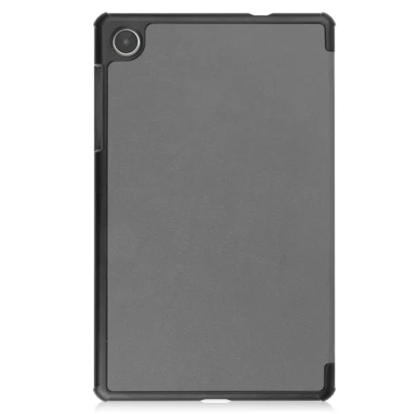 LEATHER Zaklápací obal pre Lenovo Tab M8 4. generácia (4th gen) šedý
