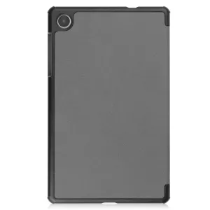 LEATHER Zaklápací obal pre Lenovo Tab M8 4. generácia (4th gen) šedý