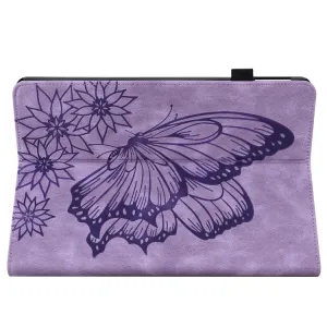 ART BUTTERFLY Zaklápacie puzdro Amazon Kindle Paperwhite 4 / 3 / 2 / 1 fialové