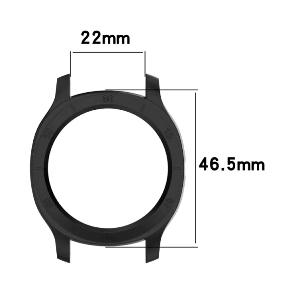 PC HALF COVER Plastový kryt Huawei Watch GT Cyber šedý