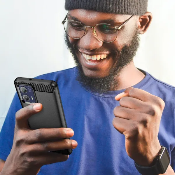 FLEXI TPU Kryt pre Motorola Moto G73 5G čierny