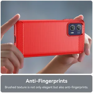 FLEXI TPU Kryt pre Motorola Moto G73 5G červený