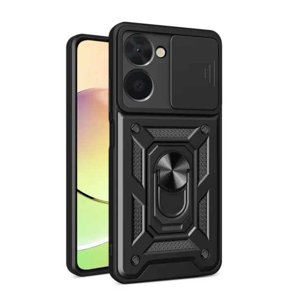 RING CAMERA Kryt s držiakom pre Realme C33 čierny