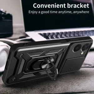 RING CAMERA Kryt s držiakom pre Realme C33 modrý