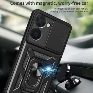 RING CAMERA Kryt s držiakom pre Realme C33 modrý