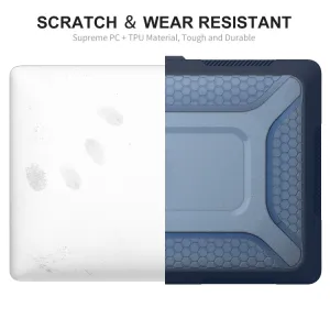 ENKAY RUGGED Ochranný set pre Apple MacBook Air 13" A1932 modrý