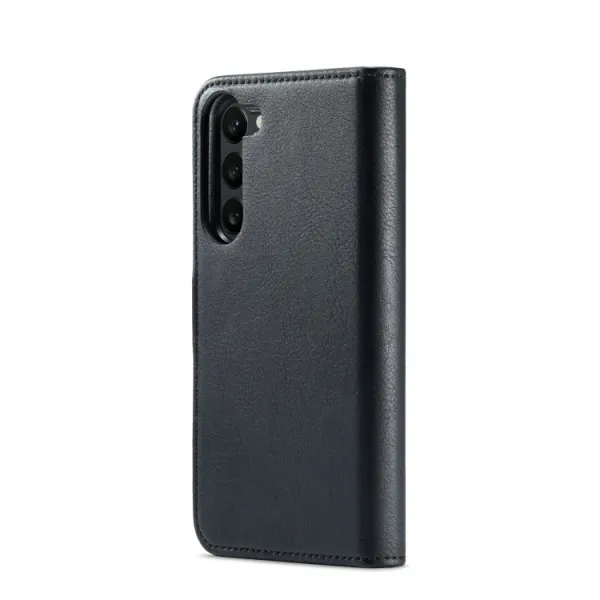 DG.MING Peňaženkový obal 2v1 pre Samsung Galaxy S23 5G čierny
