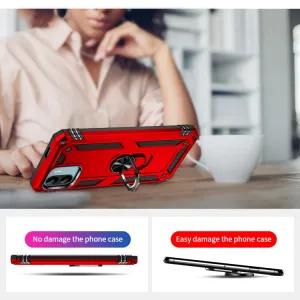 RING Obal s držiakom pre Xiaomi Redmi A1 / Redmi A2 červený