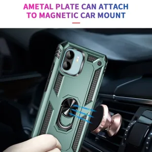 RING Obal s držiakom pre Xiaomi Redmi A1 / Redmi A2 zelený