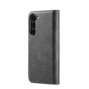 DG.MING Peňaženkový obal 2v1 pre Samsung Galaxy S23 5G šedý