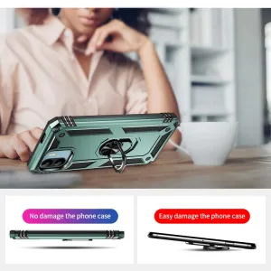 RING Obal s držiakom pre Xiaomi Redmi A1 / Redmi A2 zelený