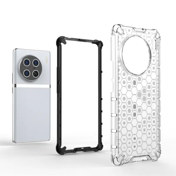 HONEYCOMB Ochranný kryt Vivo X90 Pro 5G modrý