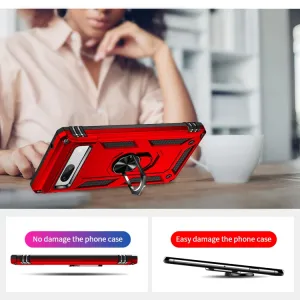 RING Obal s držiakom pre Google Pixel 7a červený