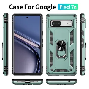 RING Obal s držiakom pre Google Pixel 7a zelený