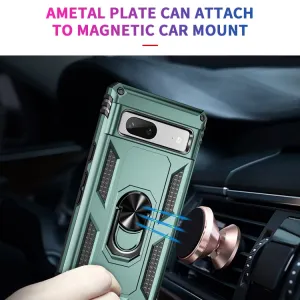 RING Obal s držiakom pre Google Pixel 7a zelený