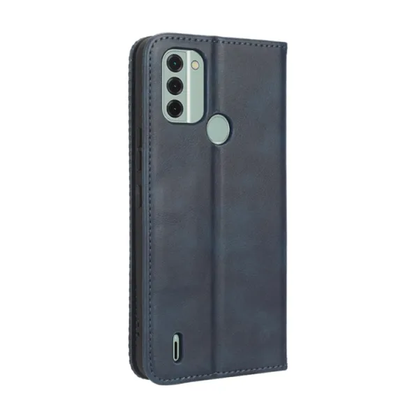 BUSINESS Peňaženkový kryt pre Nokia C31 modrý