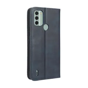 BUSINESS Peňaženkový kryt pre Nokia C31 modrý
