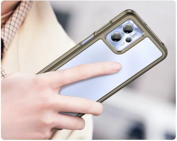 CRYSTAL Ochranný kryt pre Motorola Moto G13 / G23 šedý