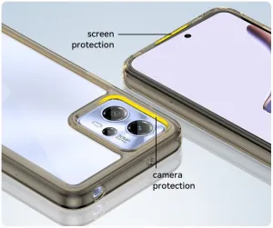 CRYSTAL Ochranný kryt pre Motorola Moto G13 / G23 šedý
