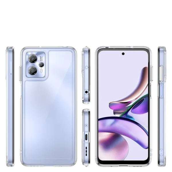 CRYSTAL Ochranný kryt pre Motorola Moto G13 / G23 priehľadný