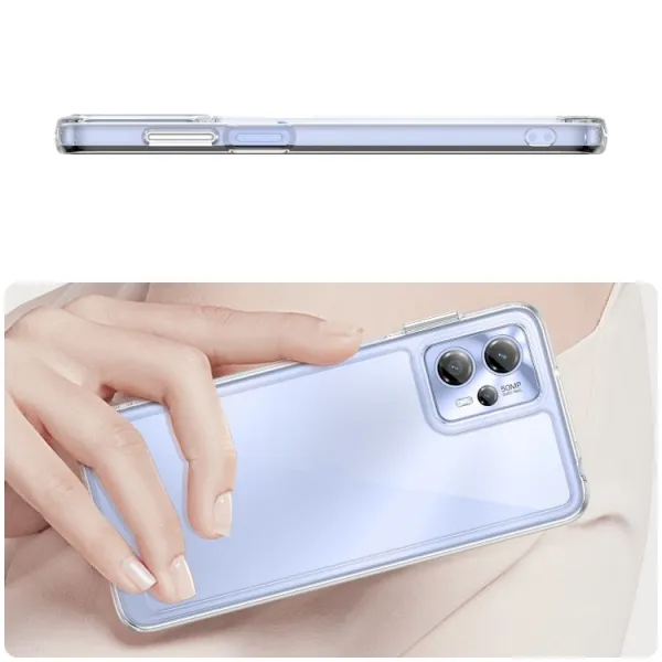 CRYSTAL Ochranný kryt pre Motorola Moto G13 / G23 priehľadný
