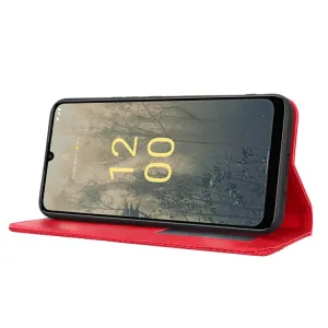 BUSINESS Peňaženkový kryt pre Nokia C31 červený
