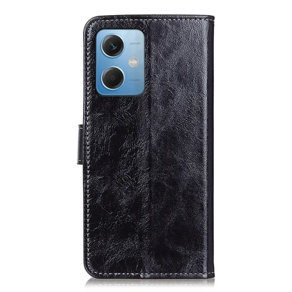 RETRO Peňaženkový obal Xiaomi Poco X5 5G čierny