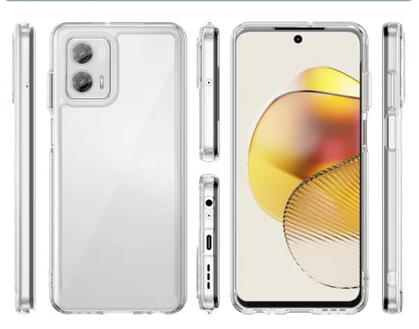 CRYSTAL Ochranný kryt pre  Motorola Moto G73 5G priehľadný