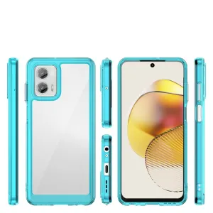 CRYSTAL Ochranný kryt pre  Motorola Moto G73 5G tmavomodrý