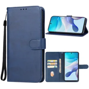 SMOOTH Peňaženkové puzdro pre Motorola Moto G53 5G modré