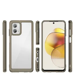 CRYSTAL Ochranný kryt pre  Motorola Moto G73 5G šedý