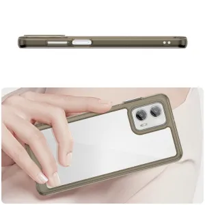 CRYSTAL Ochranný kryt pre  Motorola Moto G73 5G šedý