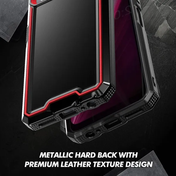 DOUBLE COLOR Ochranný kryt pre T Phone Pro / T Phone Pro 2023 červený