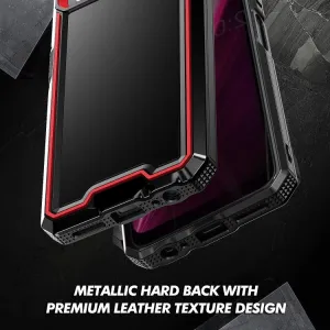 DOUBLE COLOR Ochranný kryt pre T Phone Pro / T Phone Pro 2023 červený