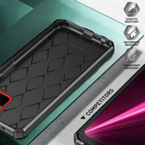 DOUBLE COLOR Ochranný kryt pre T Phone Pro / T Phone Pro 2023 červený