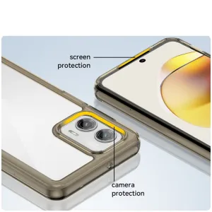 CRYSTAL Ochranný kryt pre  Motorola Moto G73 5G šedý