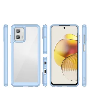 CRYSTAL Ochranný kryt pre  Motorola Moto G73 5G svetlomodrý