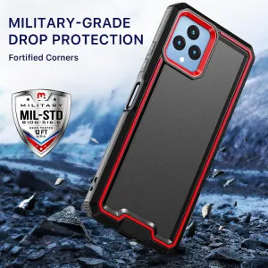 DOUBLE COLOR Ochranný kryt pre T Phone / T Phone 2023 červený