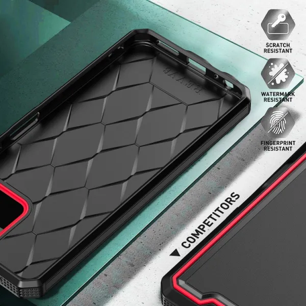DOUBLE COLOR Ochranný kryt pre T Phone / T Phone 2023 červený