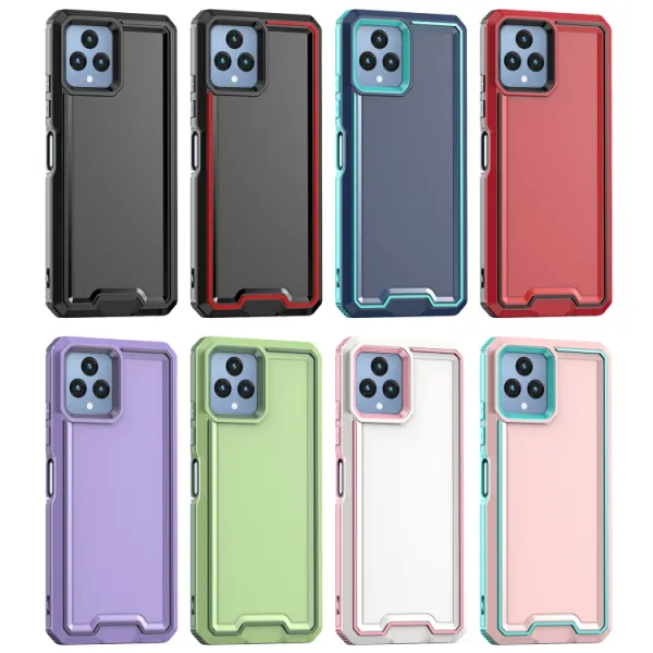 DOUBLE COLOR Ochranný kryt pre T Phone / T Phone 2023 červený